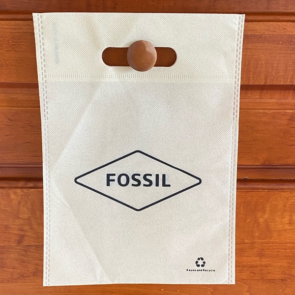 Fossil Wallet Dust Bag Tote - NEW - Picture 2 of 2